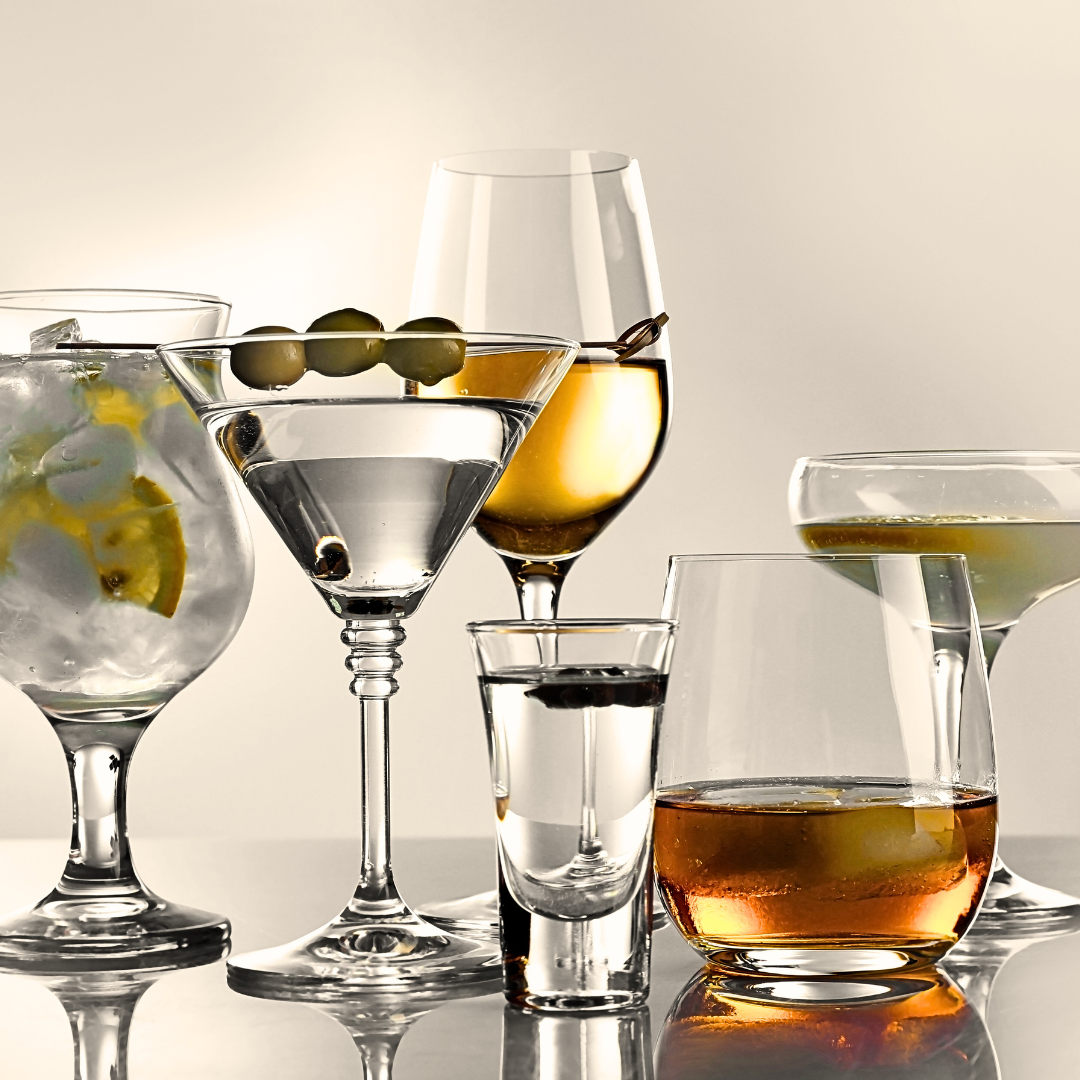 Assorted Cocktail Glasses