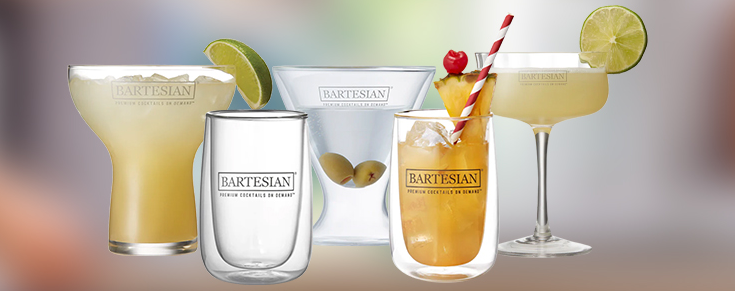 Bartesian Double-walled cocktail glasses